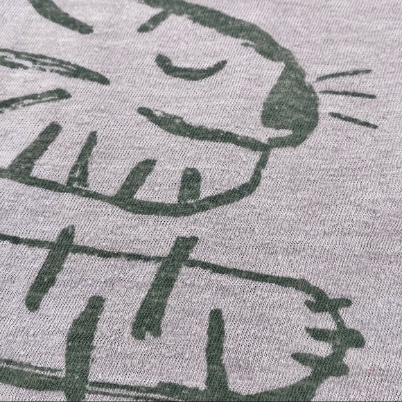 VGUC Stem Green Tiger Boxy Tee, 6m - Picture 5 of 9